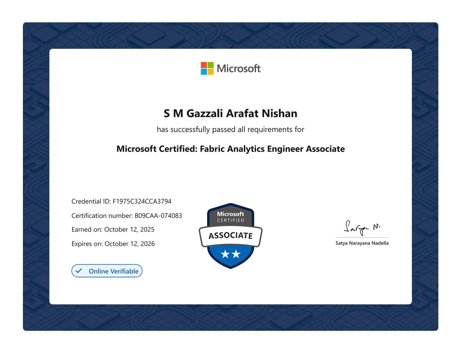 Certificate Image